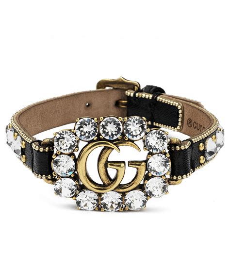 gucci leather bracelet for women.